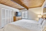 Primary bedroom features king